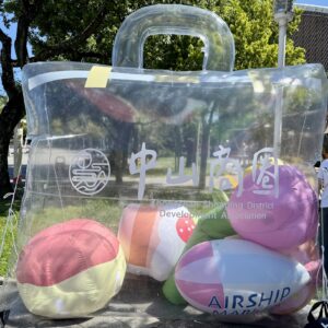 甜心包 透明充氣氣球裝置