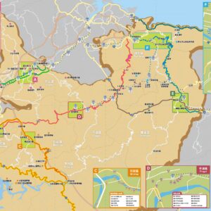 靜遊石猴路徑旅遊地圖